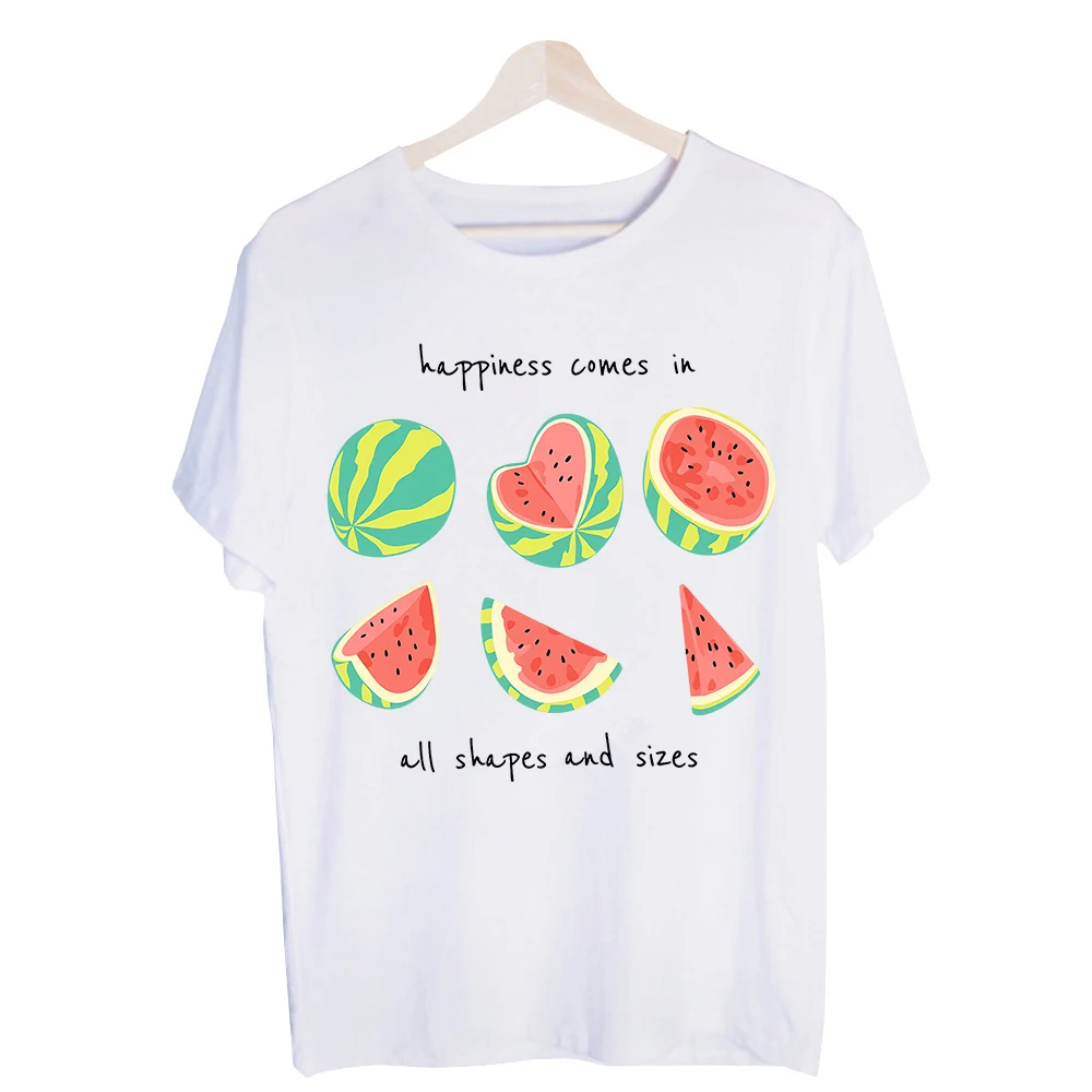 Men's Watermelon Fruit Graphic Tee, Short Sleeve Crew Neck T-Shirt for Summer Casual Wear