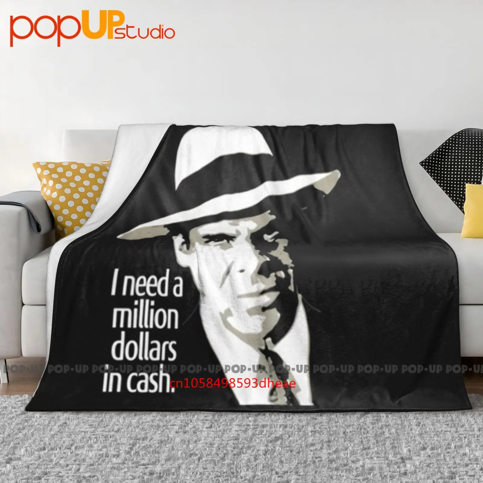 Virgil Sollozza Turk Godfather Gangster Movie Fan Ultra-Soft Blanket Quilt Winter Sofa Cover Bed Covers