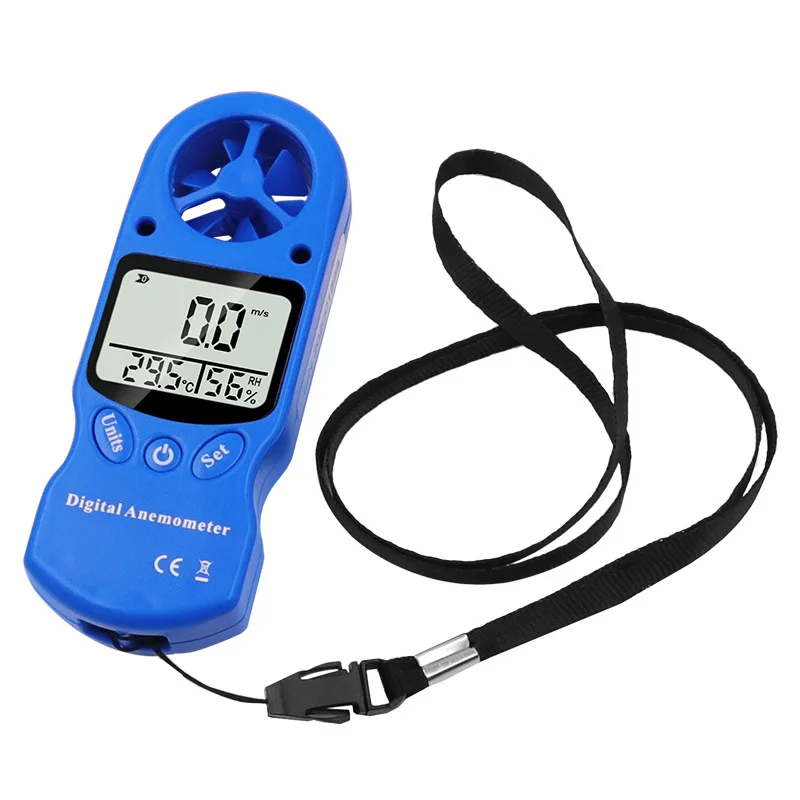 

3-In-1 Anemometer Handheld Digital Thermohygrometer, Anemometer Anemometer