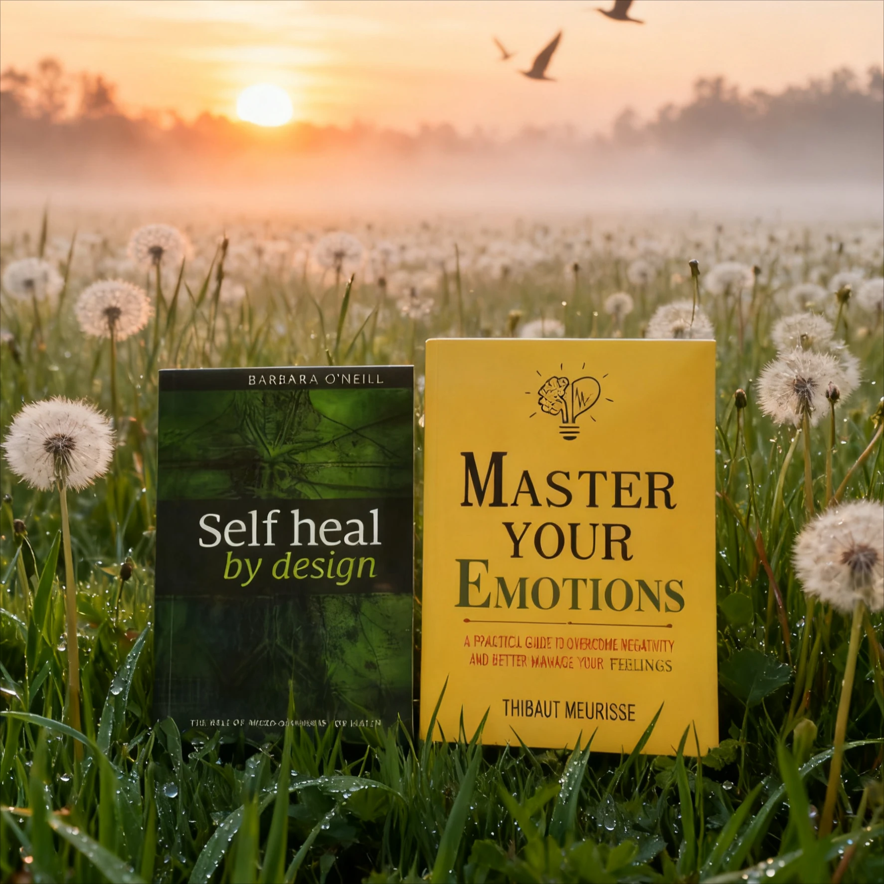 

《Self Heal By Design》+《Master Your Emotions》Self-health management Break away internal friction and cycle of negative emotions