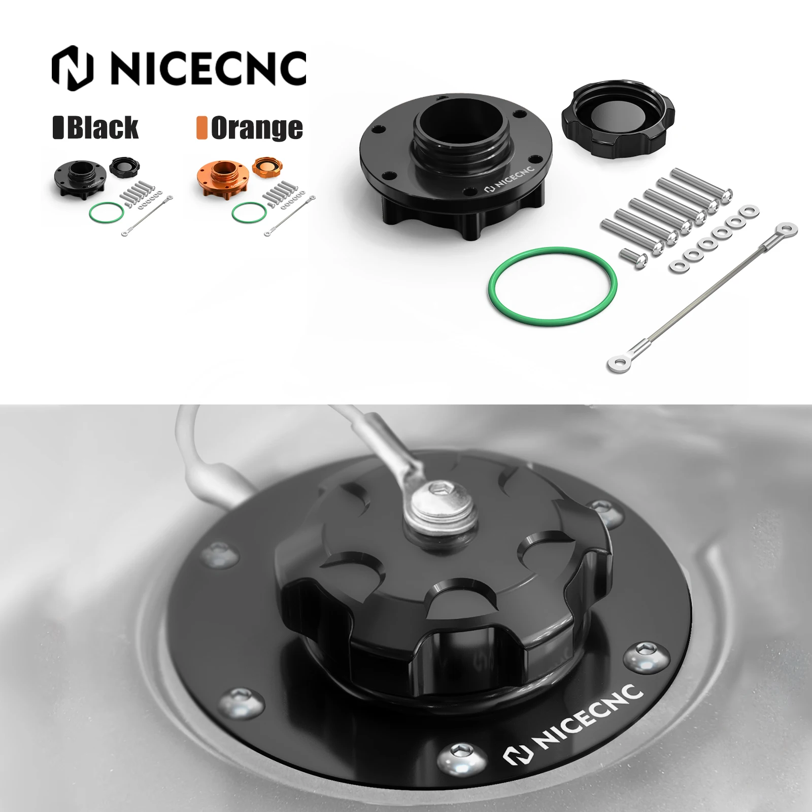 For KTM 790 890 Adventure R 2019-2023 Motorcycle Engine Oil Fuel Filler Plug Cap Kit For 790/890 Adventure R/S/Rally 2019-2023