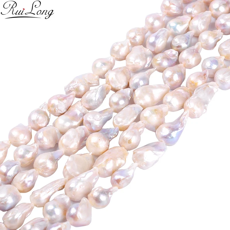 

15*20mm AAA White Nuclear Natural Freshwater Pearl Loose Beads DIY for Jewelry bracelet necklace