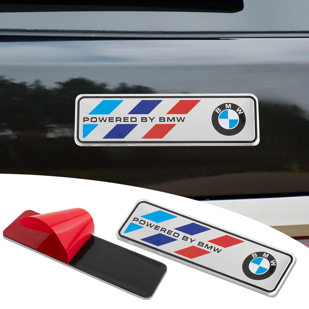 1pcs Car Rear Tail Trunk Bumper Emblem Decoration Stickers For BMW E36 E39 E46 E60 E90 E90 F01 F10 F30 E93 G01 G20 G21 G30 G11