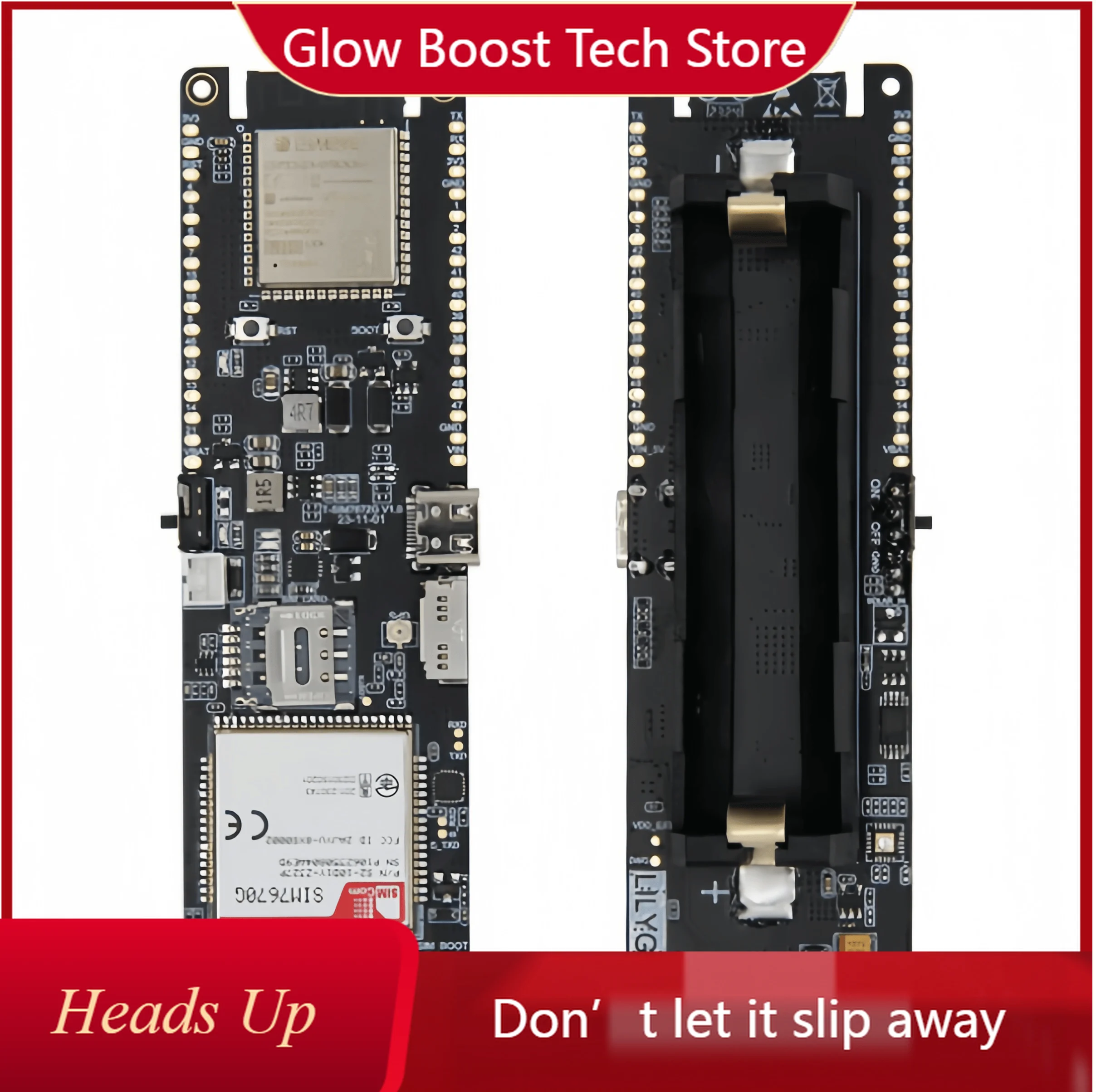 

NYLILYGO® T-SIM7670G-S3 4G LTE ESP32-S3 Development Board GPS Wireless Communication Module