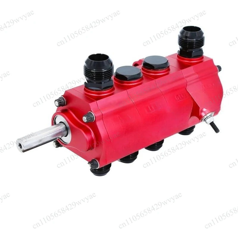 Racing Car Billet Aluminum Dry Sump Oil Pump, 5‑Axis CNC Machined Performance Part