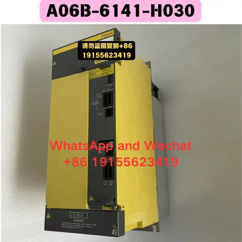 Used OEM disassembled parts A06B-6141-H030 Driver Functional test OK Quick delivery