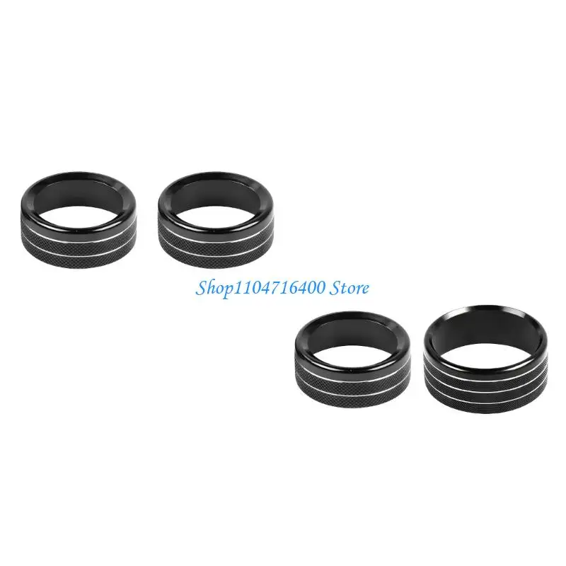 

y1gd Interior Trim Cover for Air Conditioning Switches Fit Aluminum Alloy Construction Upgrades Vehicle Cabin