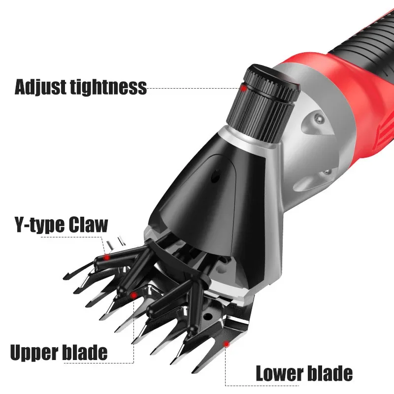 1000W Electric Sheep Shearing Clipper 6 Gears Cutter Goat Wool Horse Sheep Shaving Trimmer Cutter Scissor Grooming Machine