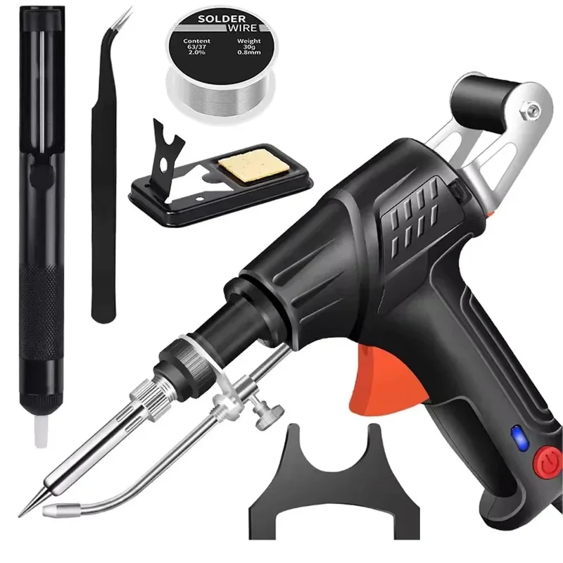 

Electric Manual Soldering Iron Gun Tin Feeding Automatic Soldering Machine Repair Kit Luo Iron Tin Soldering Iron Tool