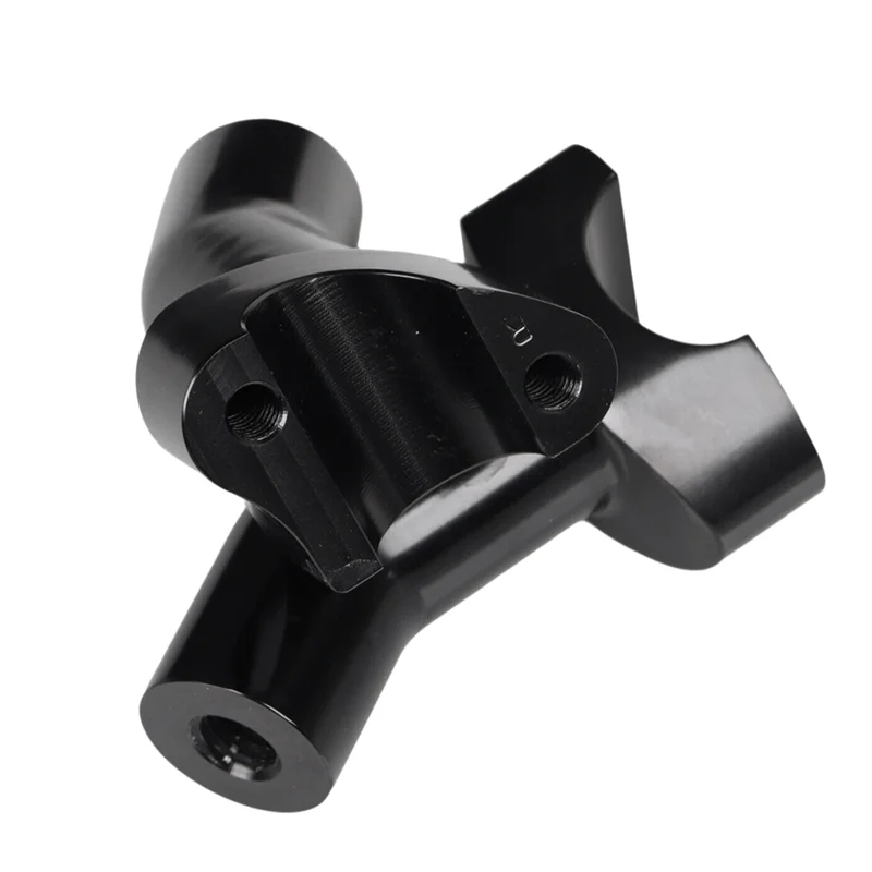 

AU34-Black 3.5Inch Tall Pullback Handle Bar Risers Aluminum Handlebar Riser Handlebar Riser