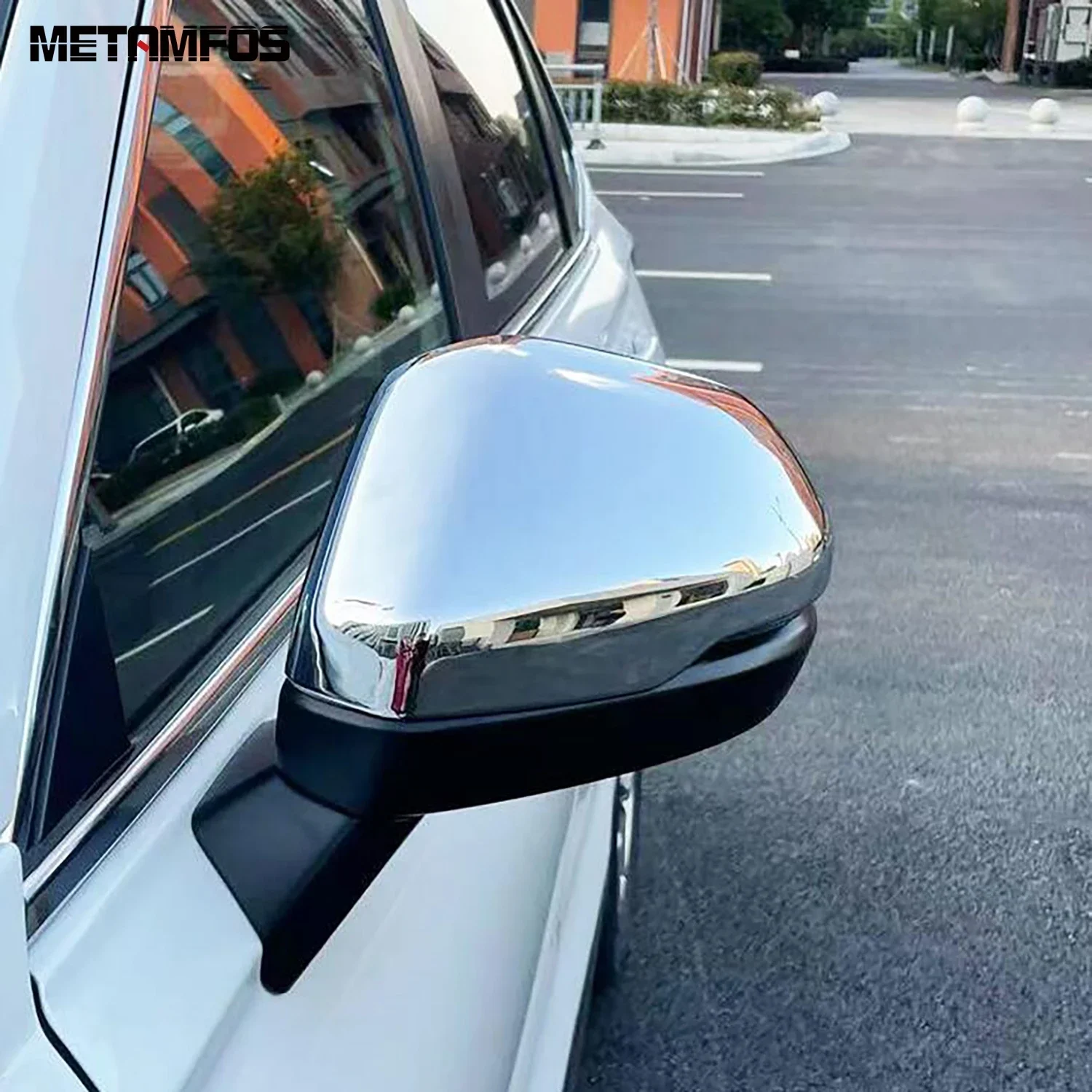 لهوندا CR-V CRV 2023 2024 2025 ألياف الكربون الرؤية الخلفية الجانب مرآة الرؤية غطاء الكسوة حامي ملصق اكسسوارات تصفيف السيارة