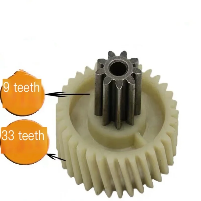 Paper Shredder Gears for Deli plastic iron gear 9904 33040 33043 S220 34251 paper shredder gears replacement