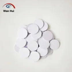 10Pcs NFC Key Tag Ntag215, 13.56 MHz, NTAG 215, Ultralight RFID Tags, Round Tags, Diameter 25 mm