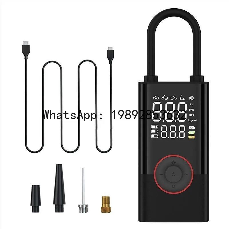 Zz wireless car air pump - electric, smart, portable - for off-road bikes and vehicles
