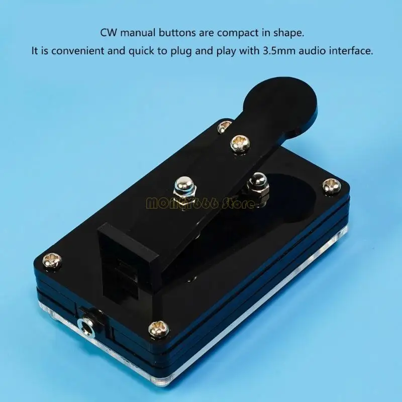 F62Cすべての年齢とスキルレベルに設定された包括的なモールスコードプラクティストランスミッター