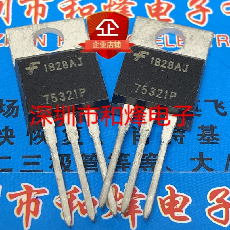 5PCS-10PCS 75321P HUF75321P3  TO-220 55V 35A  Transistor On Stock Quality Guarantee