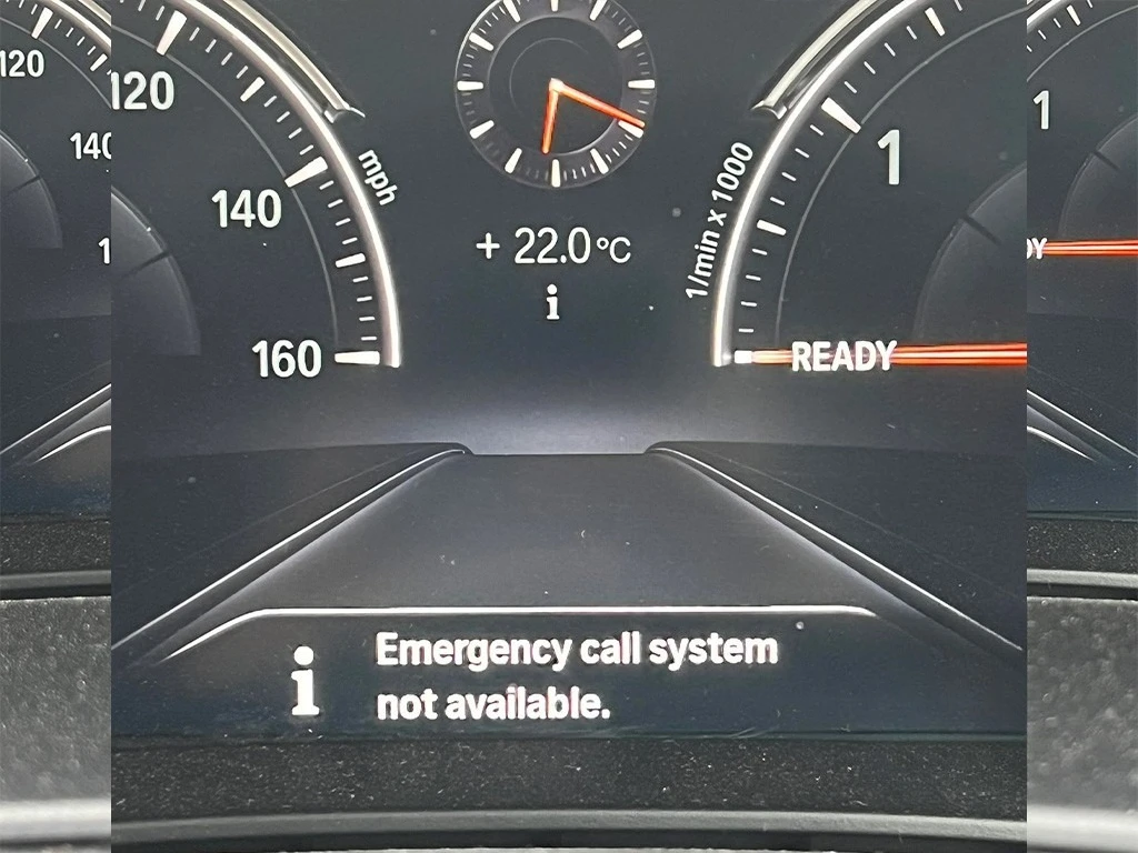 For Bmw SOS EMERGENCY CALL SYSTEM NOT AVAILABLE CODING OUT FOR F & G SERIES