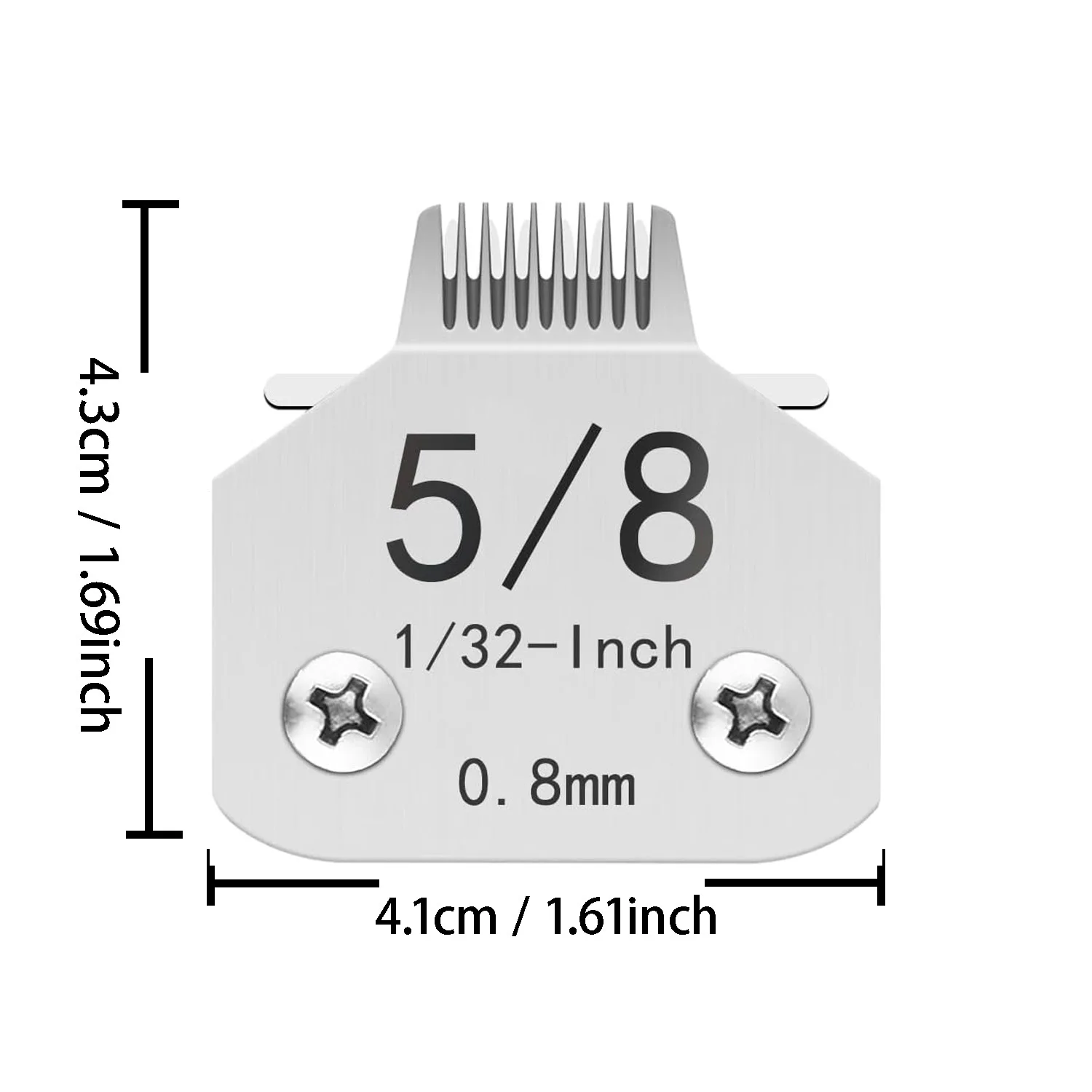 Рисунок 2 - Съемное лезвие для машинки для стрижки собак 5/8