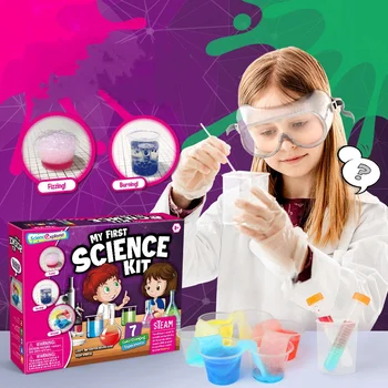 9-in-1 Magic Science Experiment Kit & DIY Soap Making STEM Set for Kids 1