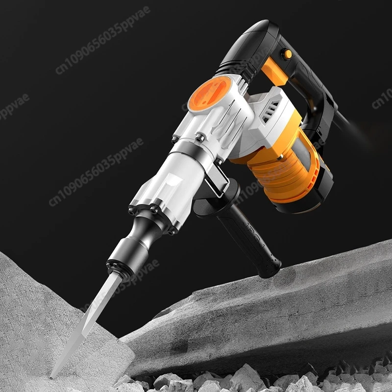 

1200W High Power Heavy Duty Wall Demolition Electric Pick Industrial Grade Crushing Electric Hammer For Cable Troughing