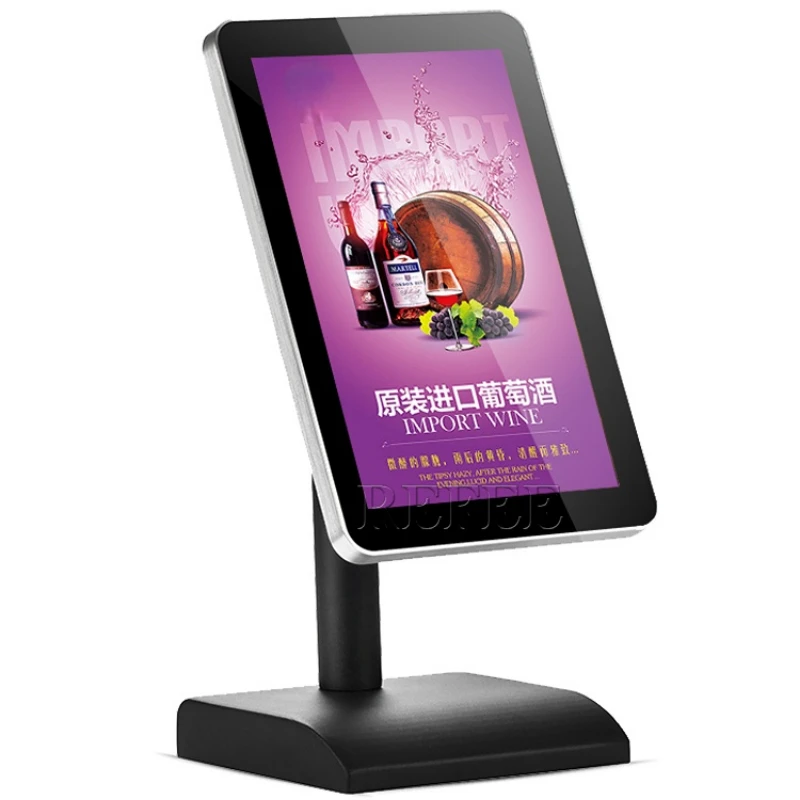 10 Inch Restaurant Table Stand Display LED Backlit 85/85/85/85 300cd/m2 50 000 Hours Optional  A10D1A CN;GUA Indoor