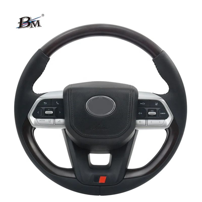 Upgrade For Land Cruiser FJ300 Lexus ES NX RX GX LM LS Toyota 2012 2013 2014 2015 2016 2017 2018 2019 2020 Steering Wheel by BM