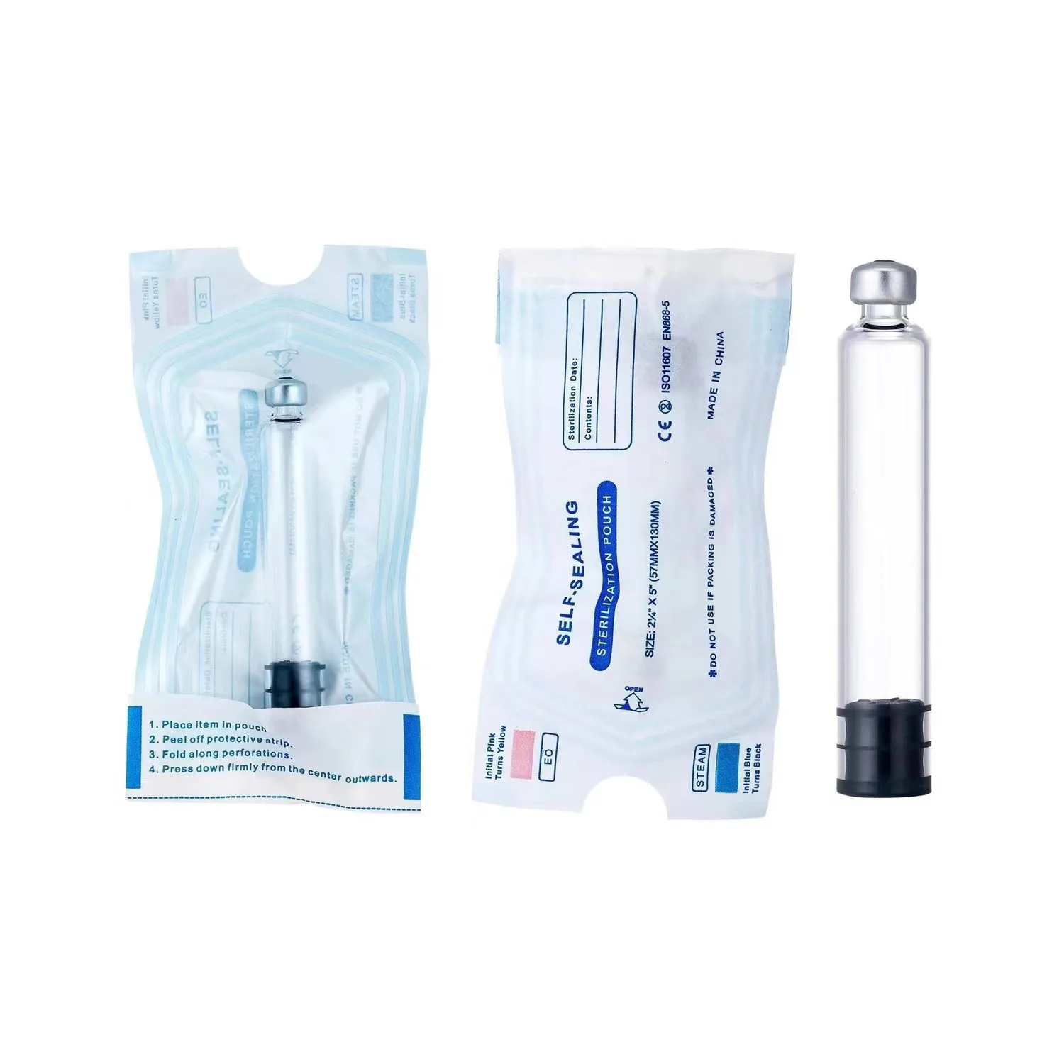 100pcs Insulin cartridges 3ml Empty Cassette Bottle for Lilly Insulin Injection Pen Individual Packaging Medical Aesthetics