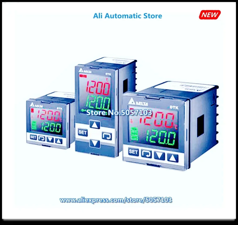 

DTK9696R02 Highlight LCD Displays 96*96 Pt Resistance Thermocouple Input Two Way Alarm Relay Output New