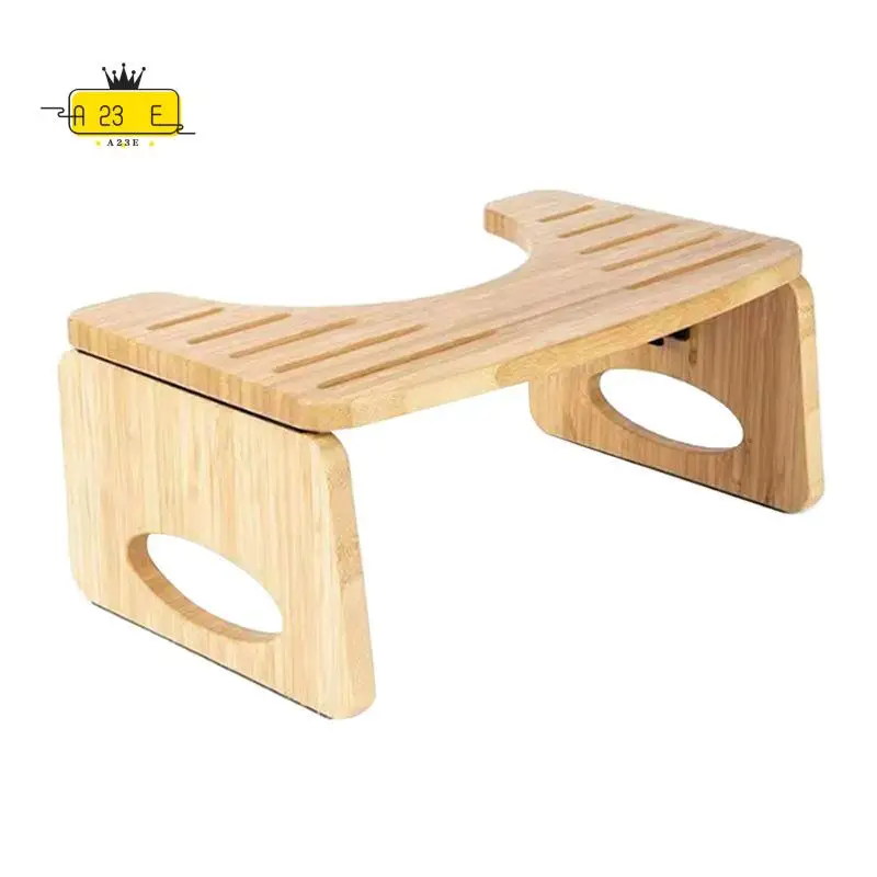 

A23E-Toilet Stool, Foldable Toilet Stool Squat Adult For Bathroom, Poop Stool For Adult,Squatting Bathroom Stool
