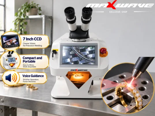Mini 200W YAG Jewelry Laser Welding Machine 7 Inch CCD High Precision Portable Welder for Gold Silver Platinum Repair Tool