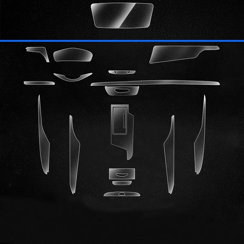 

Tpu Transparent Film for Cadillac CT5 CT6 XT5 XT6 2019-2023 Car Interior Stickers Center Console Gear Door Panel Car Accessory