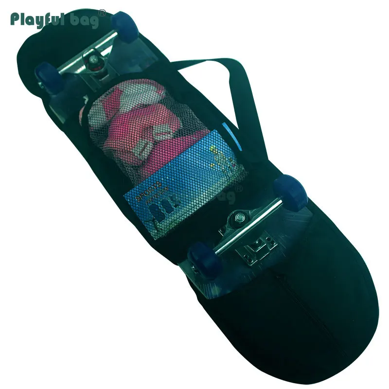 Speelse Tas Skateboard Tas Verdikte Pvc Rugzak Draagbare Skateboard Opbergtas AMB143