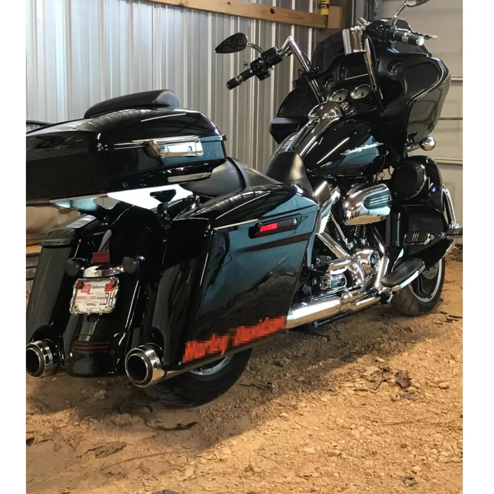 For Harley Touring Street Glide Road King Electra Glide 2014-Later Accessories Motorcycle Tour Pack Pak Mounting Luggage Rack