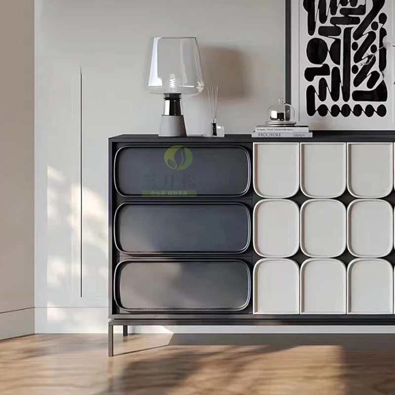 الشمال الأحذية خزائن غرفة المعيشة خزانة الغرور مكتب خزائن غرفة المعيشة ديكور الخشب عرض Cajonera الأثاث العصري