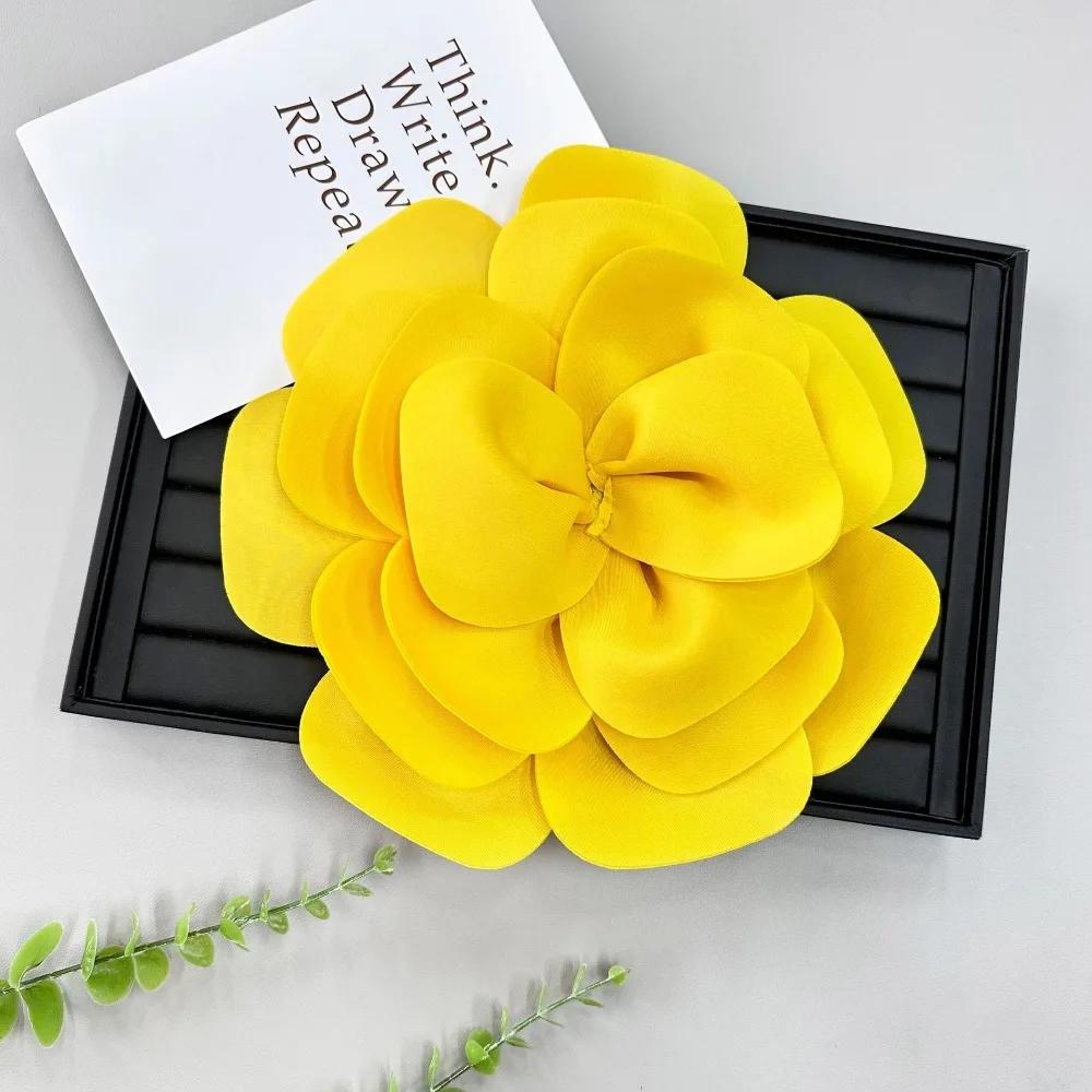 New 3D Chest Flower DIY Removable Brooch Accessories Large Size Clothes Decoration Dress Decoration