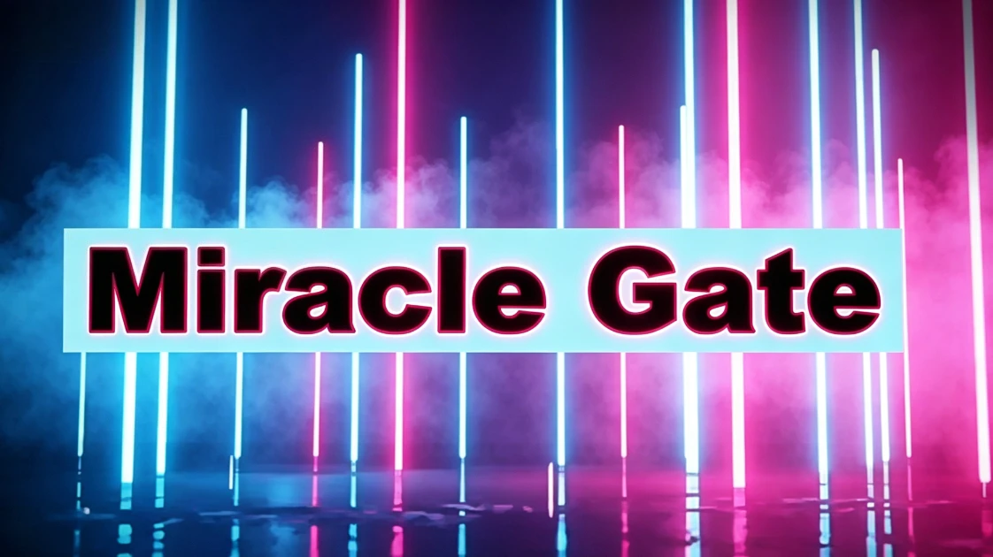 Miracle Gate Magic Trick Poker Card Transformation Frame Complete Card Illusion Close Up Street Magic Gimmick