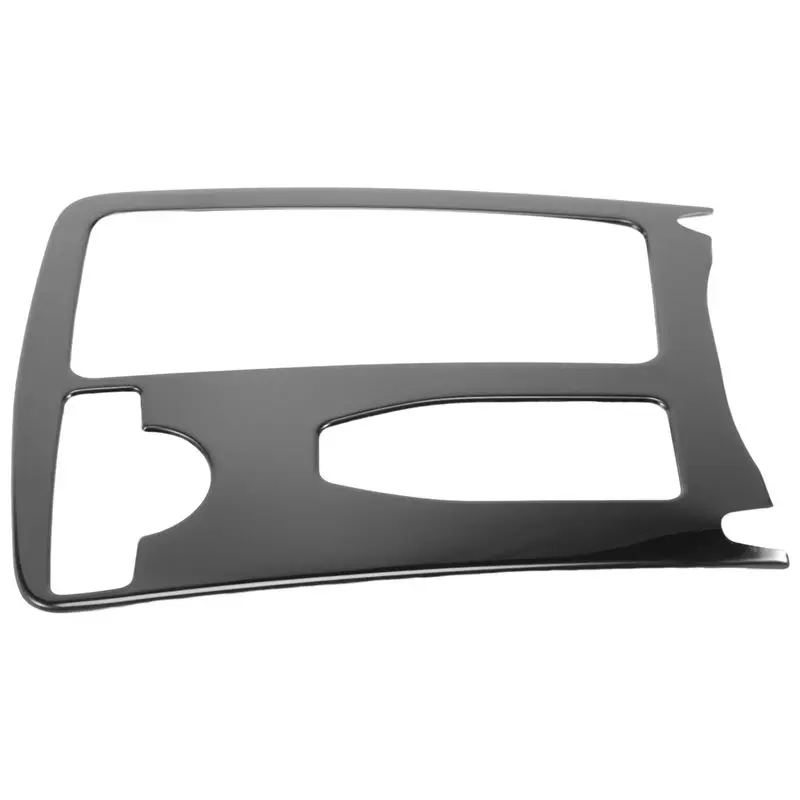 【Top Sale !!】Car Central Console Water Cup Holder Cover Trim For Mercedes Benz C Class W204 08-13
