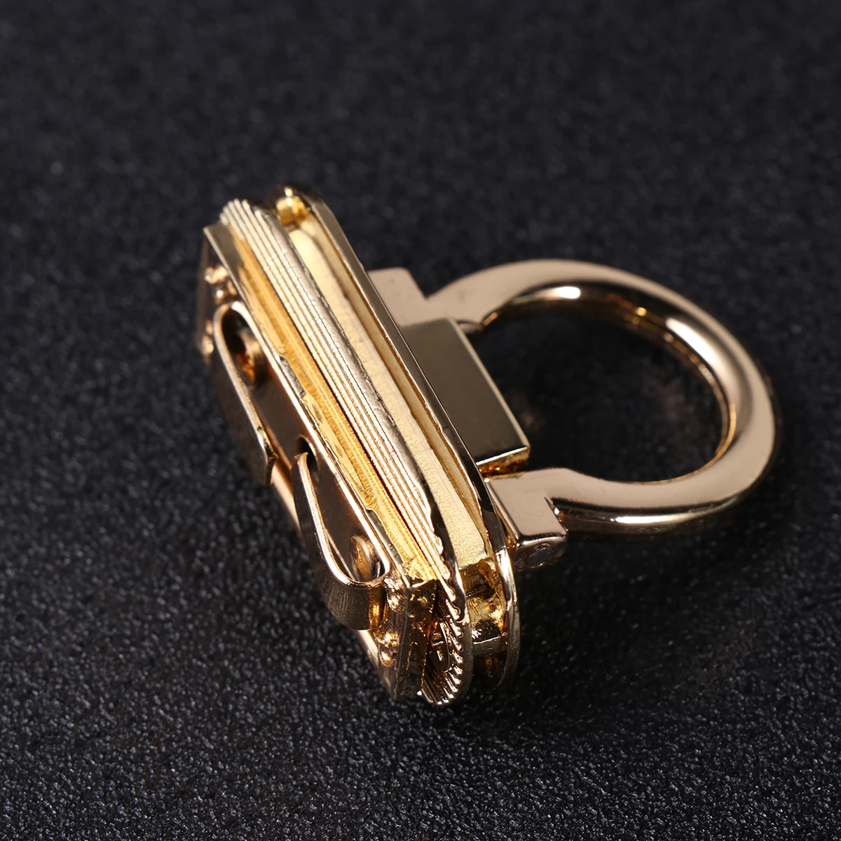 

4Pcs Alloy Padlocks Durable Suitcase Mortise Locks Lightweight Replacement Bag Lock Accessories Golden Color Padlock