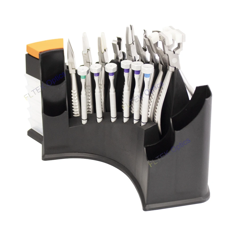 Shanghai Fltek Optical Tool Kit R-B017C 8Pcs Pliers + 6Pcs Screwdrivers Set for Eyeglass Repair view 2