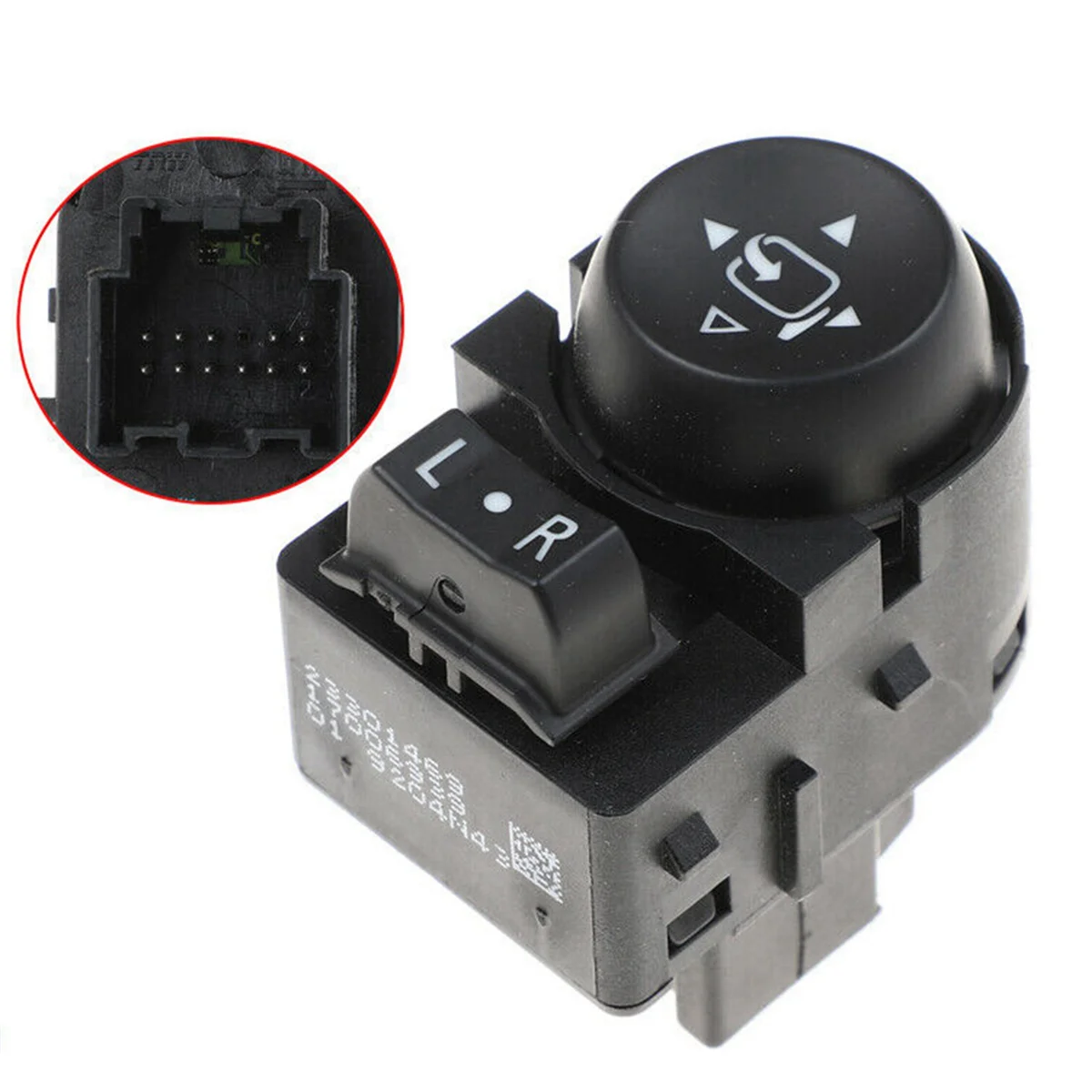 3X New Power Mirror Black Control Button Switch Fits for 23301469