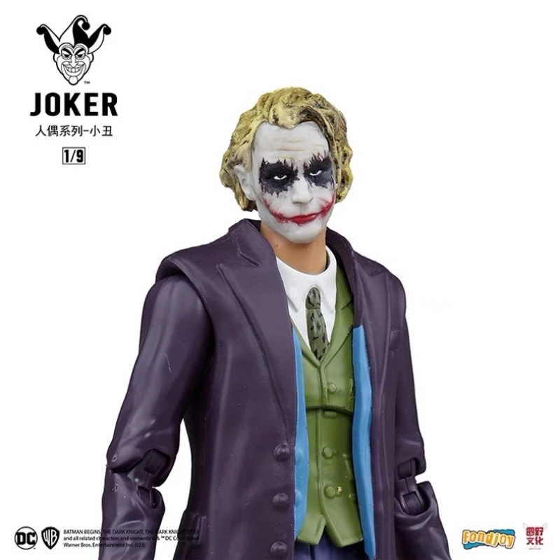 8Styles Original Box Fondjoy Figure Batman Joker Harley Quinn Cyborg Superman Wonder Woman Collection Model Children's Toys