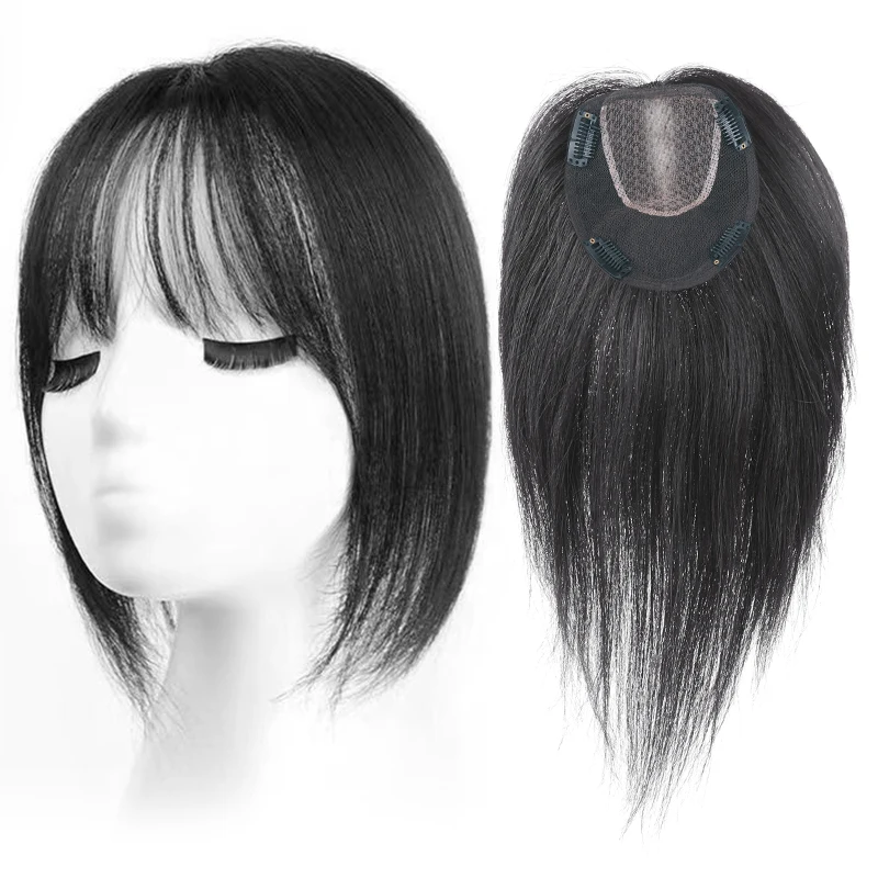 Invisible real cabelo humano franja, 3D Air Bang franja, sem costura, laço transparente, naturalmente, Remy, 25 cm, 30 cm, 30 cm