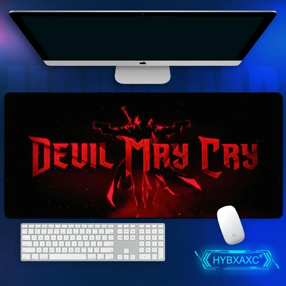 

Devil May Cry mouse pad, thick non-slip desk mat with seams on the edges, suitable for gaming/office use