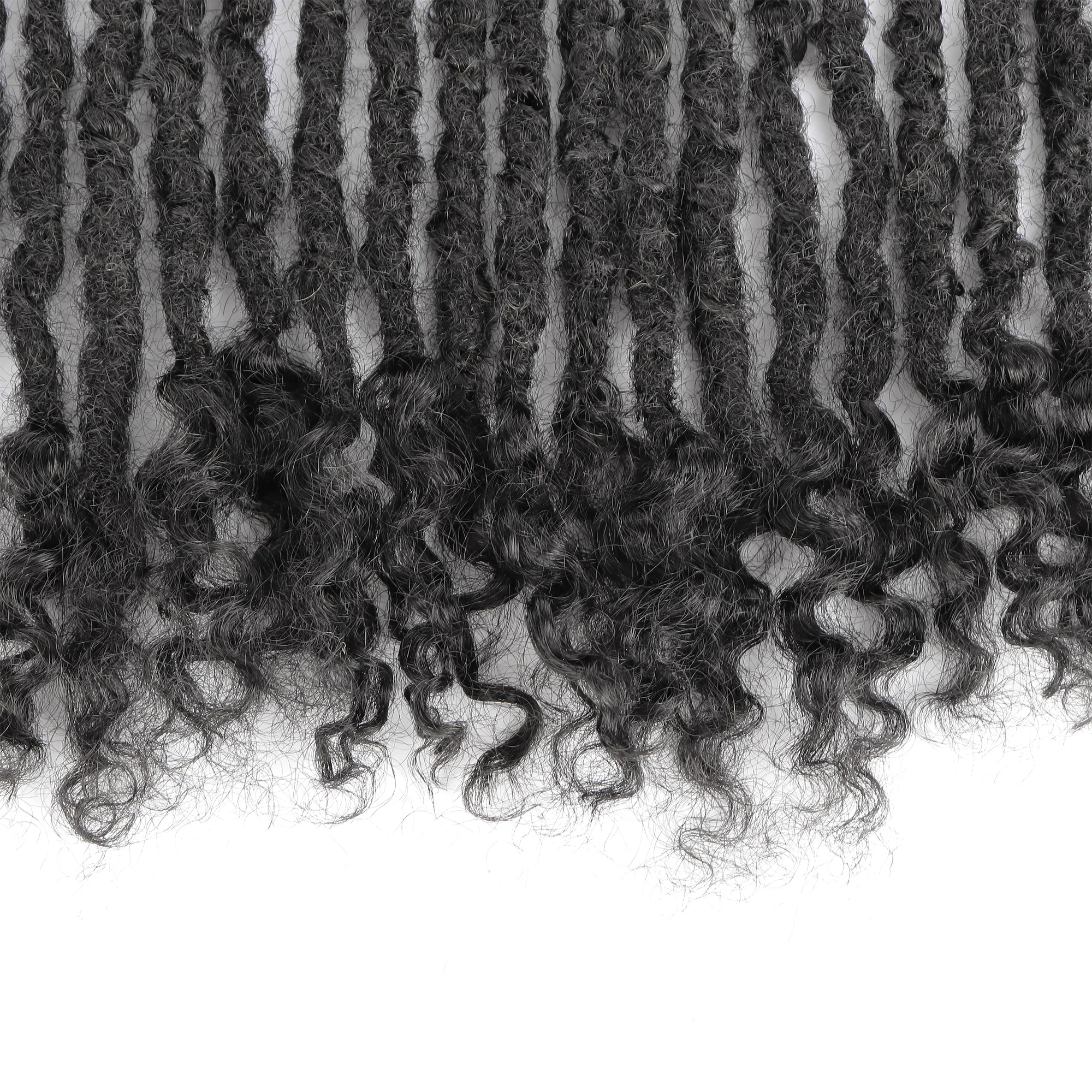 Orientfashion Ganha locs hand made for women and for men fashion hair style 100human hair more people choose0.6cm very beautiful