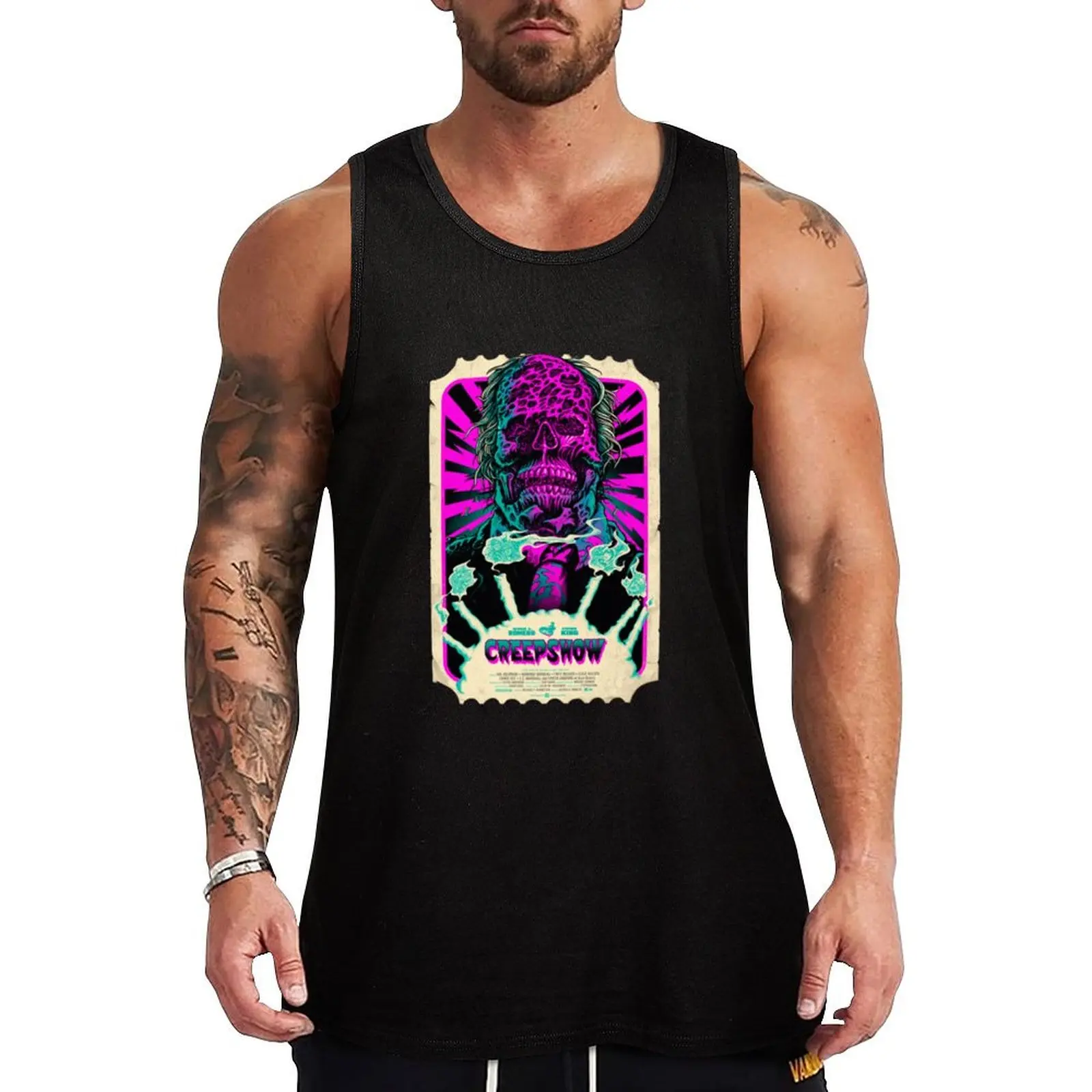 

Creepshow (1982). George A. Romero Tank Top men gym clothing muscle t-shirt T-shirt for fitness T-shirt male