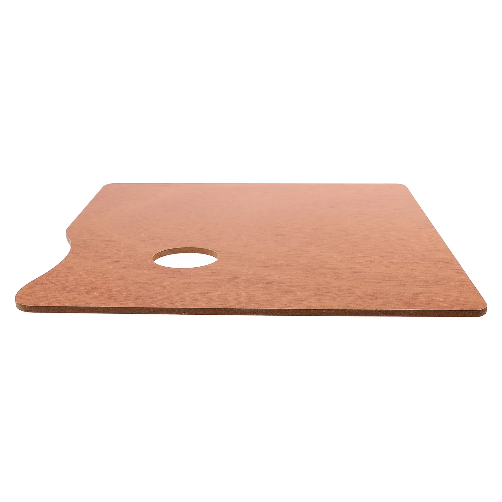 Wooden Paint Palette for Oil Watercolor Acrylic Painting 25x30cm Large Mixing Surface Smooth Easy Clean Lightweight Travel