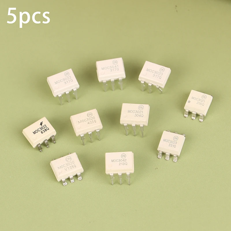 Enchufe directo de 5 piezas/SMD MOC3020M MOC3021S 3022 3023 3041 3042 SOP, optoacoplador de controlador