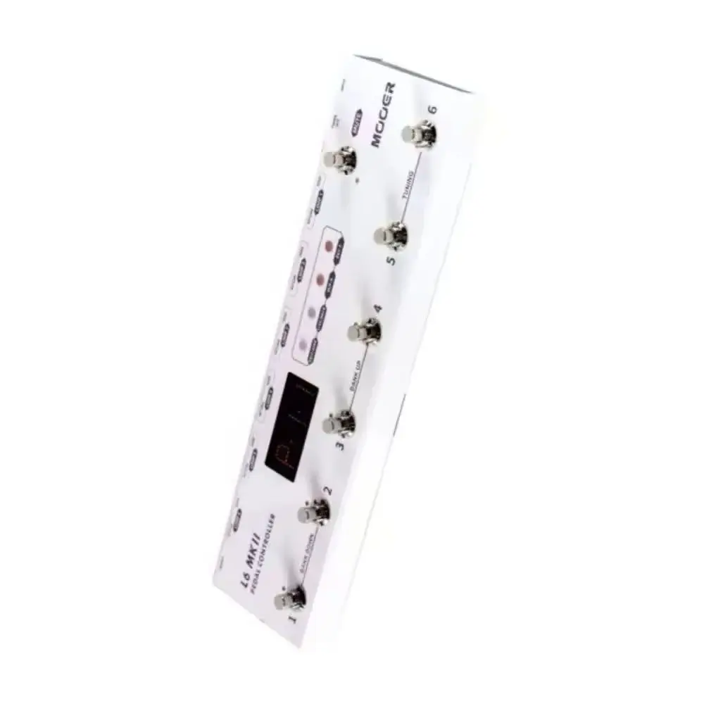 For MOOER Pedal Controller L6 MKII Programmable Loop Switcher with 6 loops