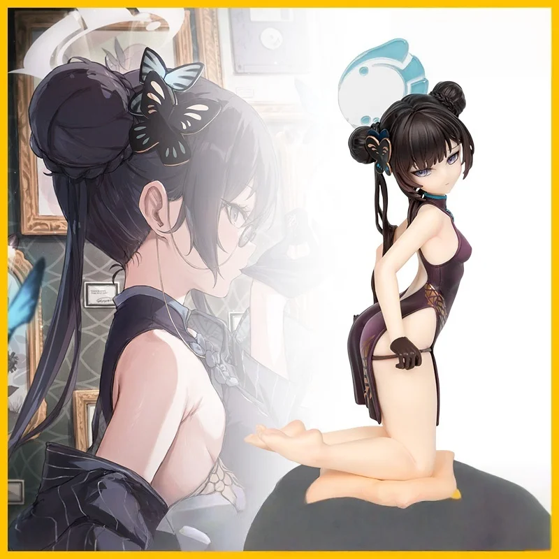 

New Blue Archive Anime Figures Kneeling Kisaki Ryuge Action Figure Periphery Sexy Beautiful Girls Ornaments Model Toy Gifts