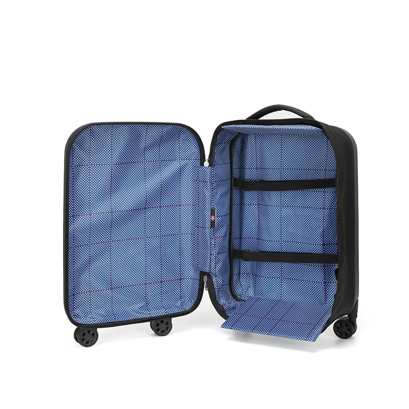 Faltbarer 4-Rad-Spinner-Koffer mit Einziehbarem Griff, Tragbarer Packkoffer, TSA-Schloss Handgepäck 20-Zoll Kabinengepäck – Detail 10